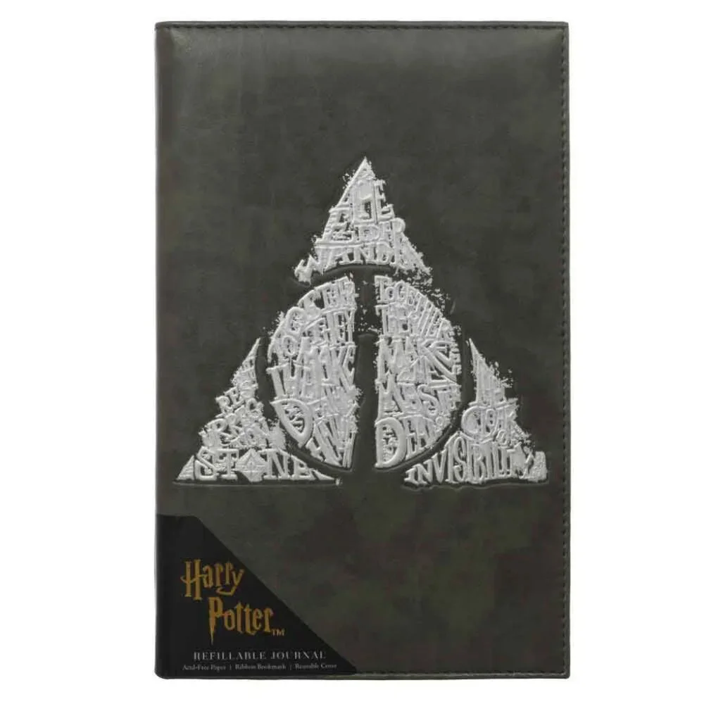 Harry Potter Deathly Hallows Reusable Journal - Wizarding World Gifts